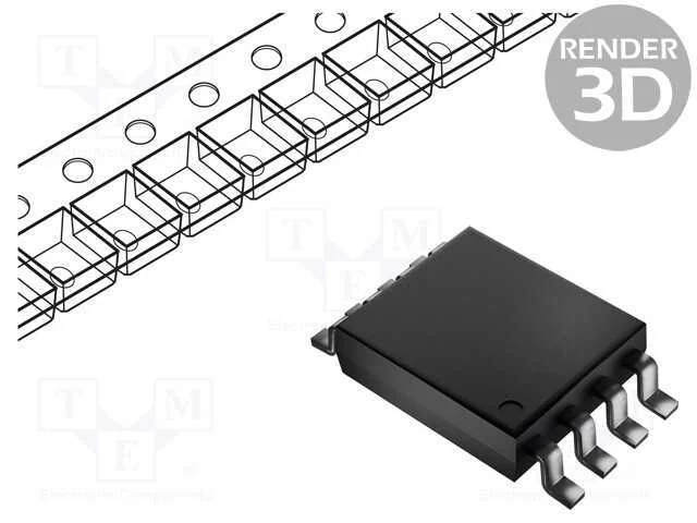 IC: comutador anal&oacute;gico, SPDT, Ch: 1, IN: 4, CMOS.
