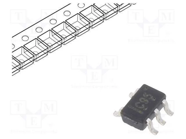 IC: digital, amort.,n&atilde;o invert&iacute;vel, Ch: 1, CMOS, .