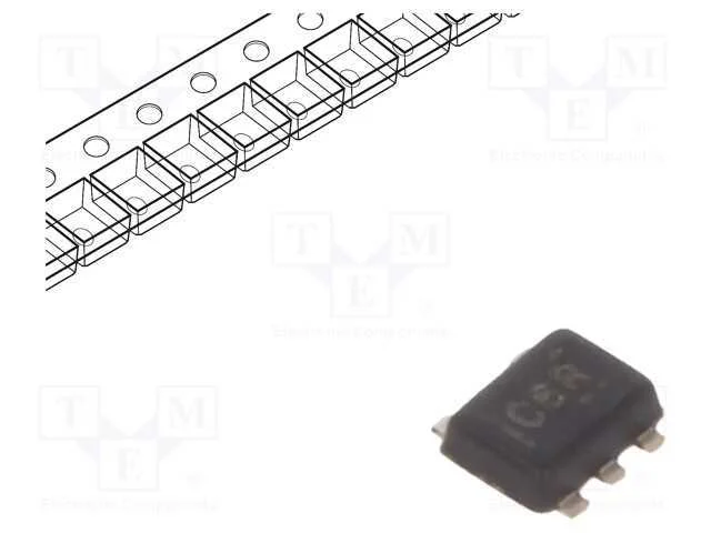 IC: comutador anal&oacute;gico, bilateral, Ch: 1, IN: 3,.