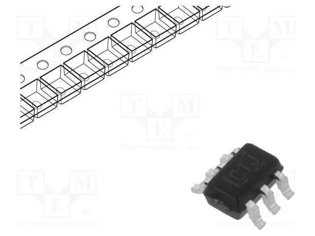 IC: digital, amort.,invertido,controlador da linh.