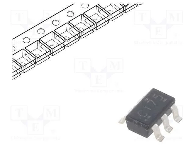 IC: digital, amort.,n&atilde;o invert&iacute;vel, Ch: 2, CMOS, .