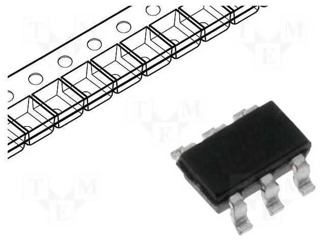 IC: digital, amort.,n&atilde;o invert&iacute;vel, Ch: 2, SMD, S.