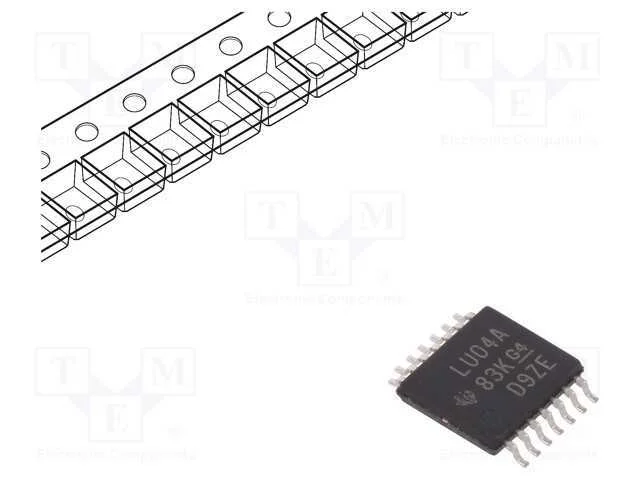 IC: digital, NOT, Ch: 6, SMD, TSSOP14, 2&divide;5,5VDC, .