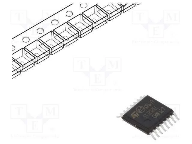 IC: interface, transceptor, full duplex,RS232, 25.