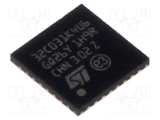 IC: microcontrolador ARM, 48MHz, UFQFPN32, 2&divide;3,6V.