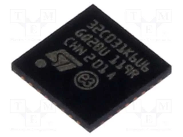 IC: microcontrolador ARM, 48MHz, UFQFPN32, 2&divide;3,6V.