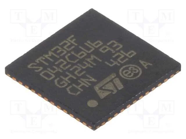 IC: microcontrolador ARM, 48MHz, UFQFPN48, 2&divide;3,6V.