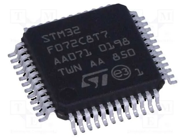 IC: microcontrolador ARM, 48MHz, LQFP48, 1,65&divide;3,6.