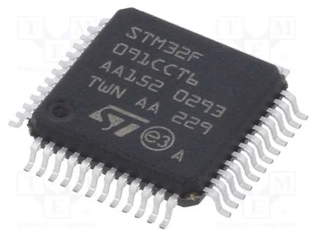 IC: microcontrolador ARM, 48MHz, LQFP48, 2&divide;3,6VDC.