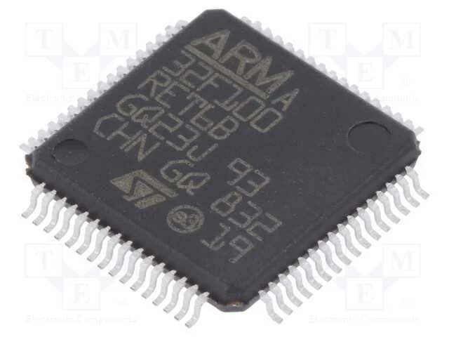 IC: microcontrolador ARM, 24MHz, LQFP64, 2&divide;3,6VDC.