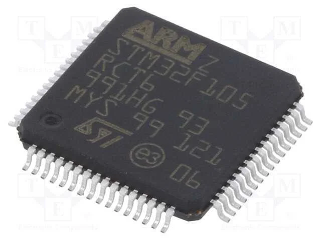 IC: microcontrolador ARM, 72MHz, LQFP64, 2&divide;3,6VDC.