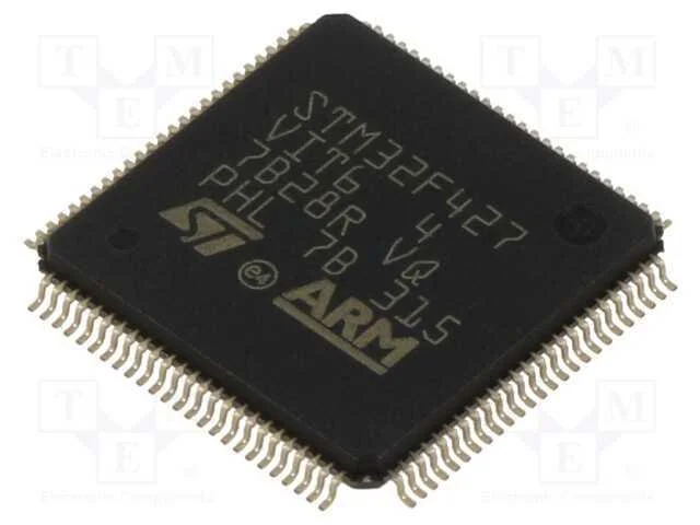 IC: microcontrolador ARM, 180MHz, LQFP100, 1,8÷3,.