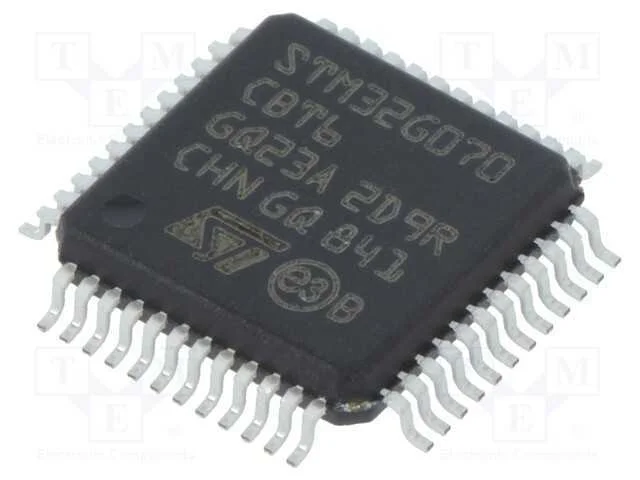 IC: microcontrolador ARM, 64MHz, LQFP48, 2&divide;3,6VDC.