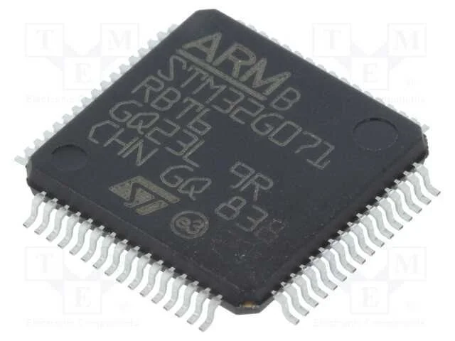 IC: microcontrolador ARM, 64MHz, LQFP64, 1,7&divide;3,6V.