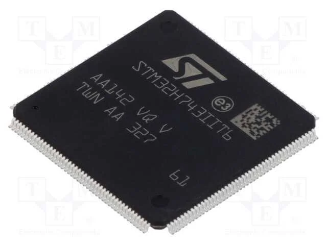 IC: microcontrolador ARM, 400MHz, LQFP176, 1,62÷3.