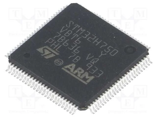 IC: microcontrolador ARM, 480MHz, LQFP100, 1,62&divide;3.