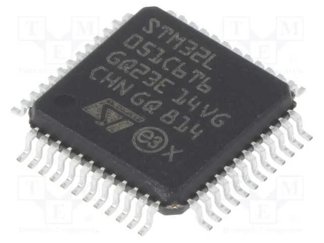 IC: microcontrolador ARM, 32MHz, LQFP48, 1,65&divide;3,6.