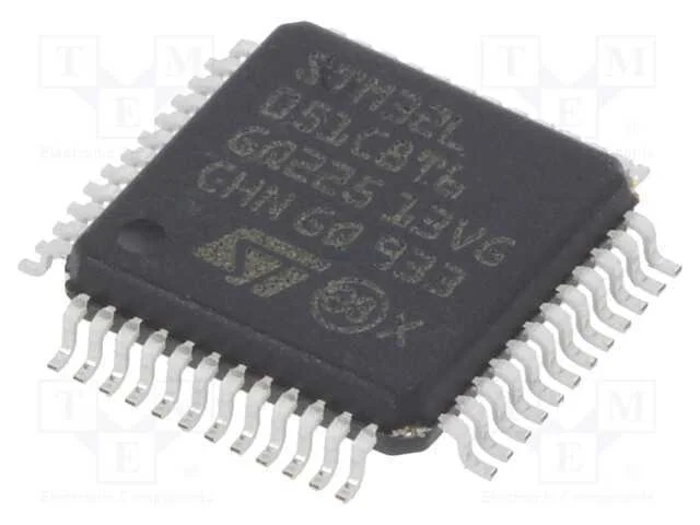 IC: microcontrolador ARM, 32MHz, LQFP48, 1,65&divide;3,6.