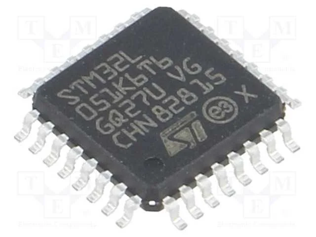 IC: microcontrolador ARM, 32MHz, LQFP32, 1,65&divide;3,6.