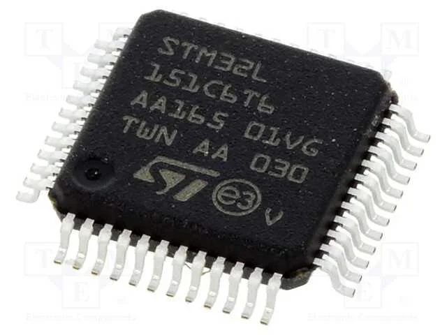 IC: microcontrolador ARM, 32MHz, LQFP48, 1,8&divide;3,6V.