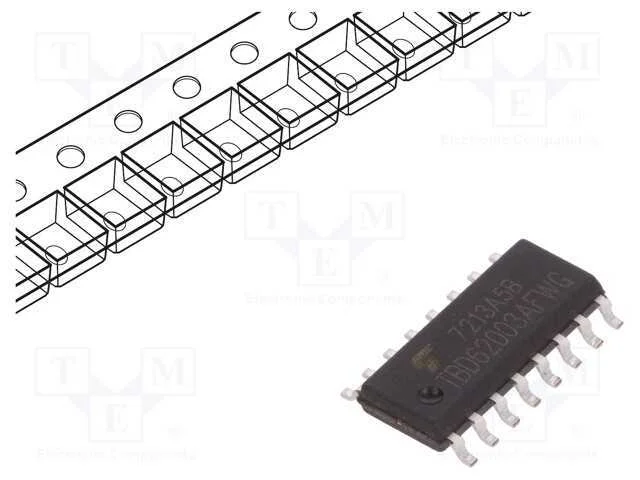 IC: driver, matriz do tir&iacute;stor, PSOP16, 0,5A, 2&divide;5.