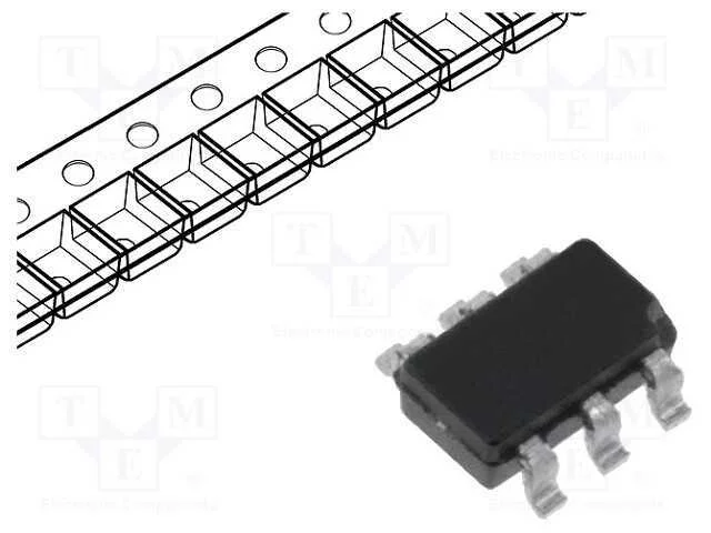 IC: driver, gestor do ventilador, SOT23A, 25mA, 0.