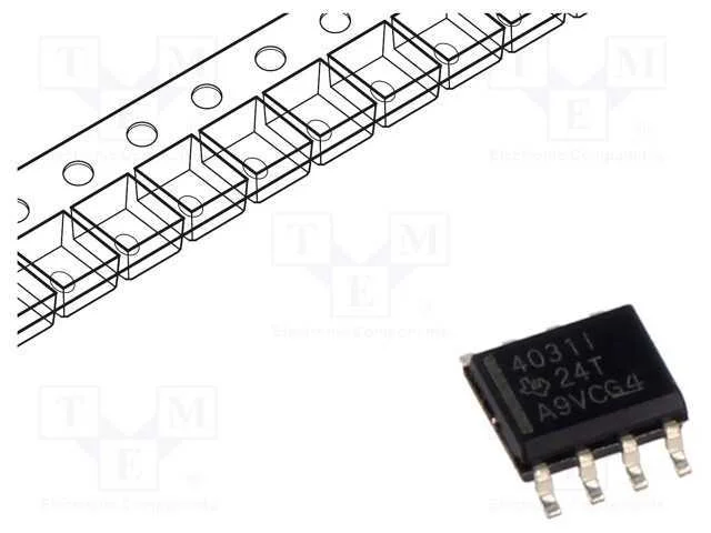 IC: amplificador operacional, 120MHz, SO8, &plusmn;4,5&divide;1.