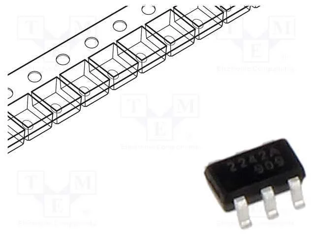 IC: power switch, high-side,USB switch, 2,25A, Ch.