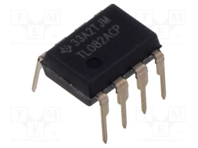 IC: amplificador operacional, 3MHz, Ch: 2, DIP8, .