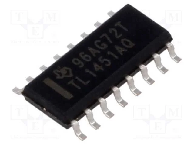 IC: PMIC, controlador PWM, Utrabalho: 3,6&divide;50V, Us.