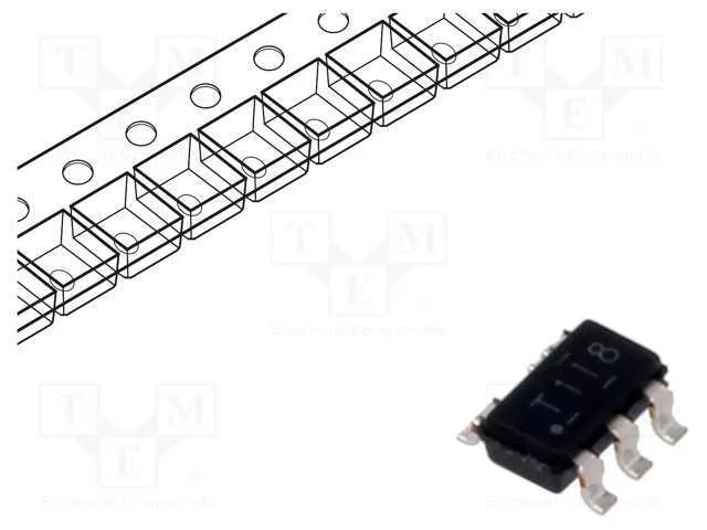 IC: Comparador, universal, Cmp: 1, 1,3us, 2&divide;36V, .