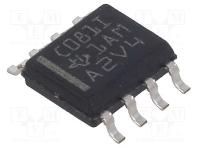 IC: amplificador operacional, 10MHz, Ch: 1, SO8, .