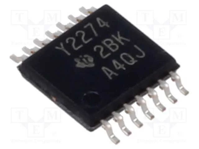 IC: amplificador operacional, 2,2MHz, Ch: 4, TSSO.