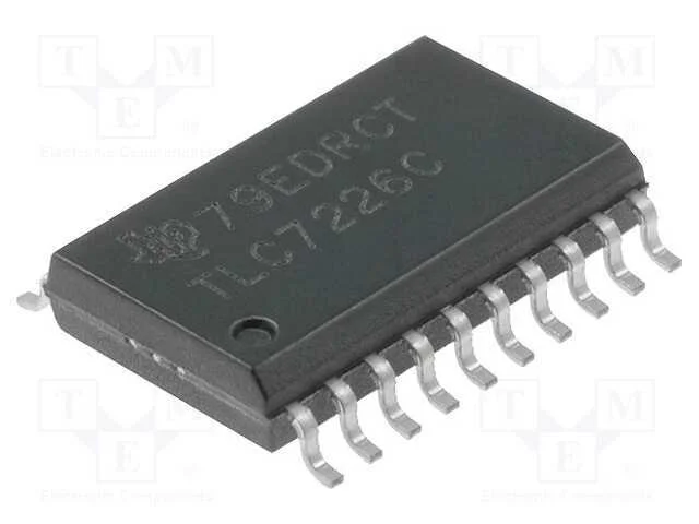IC: Conversor D/A, 8bit, 143ksps, Ch: 4, 4,5&divide;5,5V.
