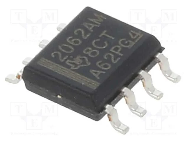 IC: amplificador operacional, 2MHz, Ch: 2, SO8, &plusmn;.
