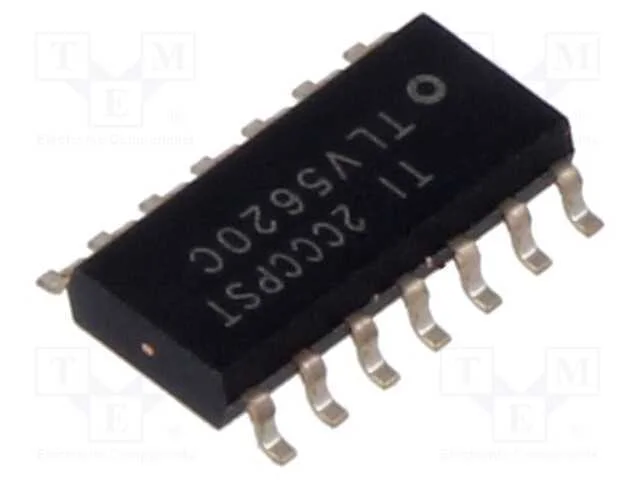 IC: Conversor D/A, 8bit, 48ksps, Ch: 4, SOIC14, 0.