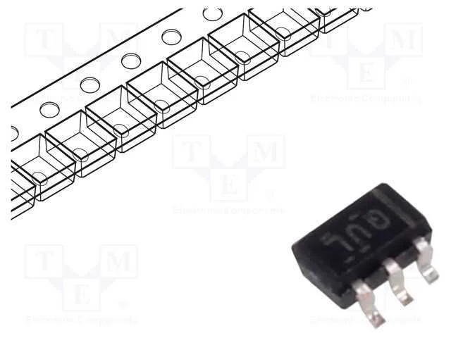 IC: PMIC, Conversor DC/DC, Uent: 0,7&divide;3,3V, 3,3VDC.
