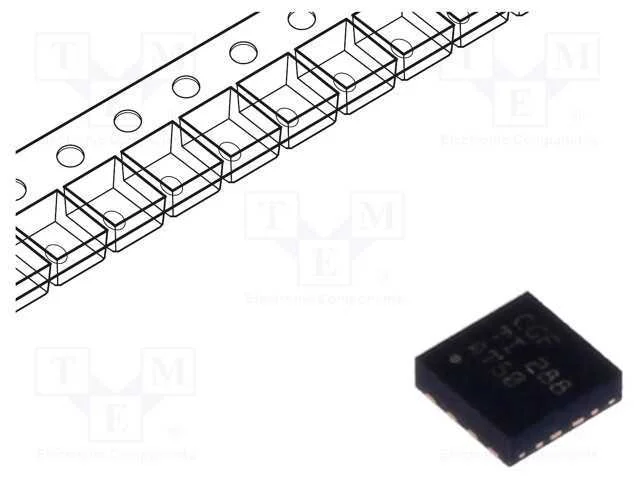 Ic: Comutador Analógico; Multiplexor; Ch: 2; Son8; 2,8÷5,5vdc