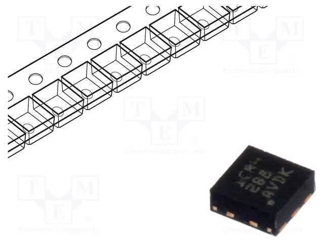 IC: power switch, 3A, Ch: 1, N-Channel, SMD, WSON.