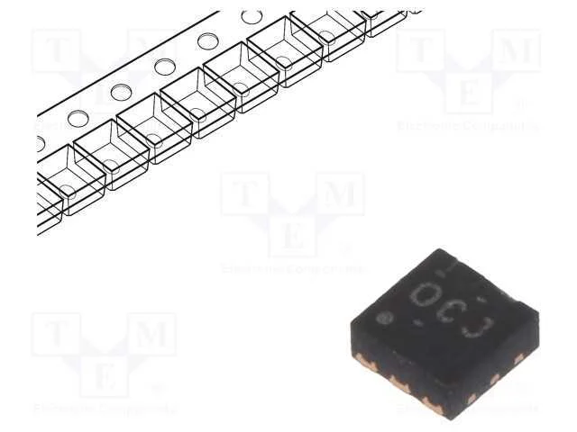IC: PMIC, Conversor DC/DC, Uent: 2,3&divide;5,5VDC, Usai.