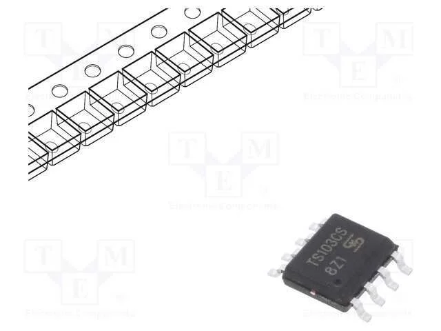 IC: amplificador operacional, 1MHz, Ch: 2, SOP8, .
