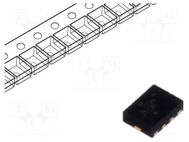 Ic: Comutador Analógico; Demultiplexor,Multiplexor; Spdt; Ch: 2