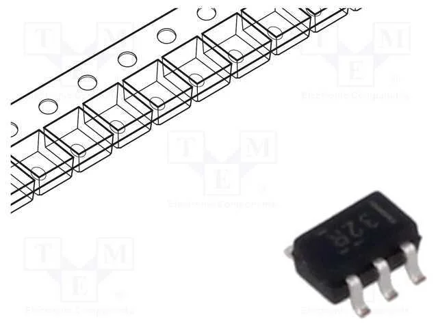 Ic: Comutador Analógico; Demultiplexor,Multiplexor; Spdt; Ch: 1