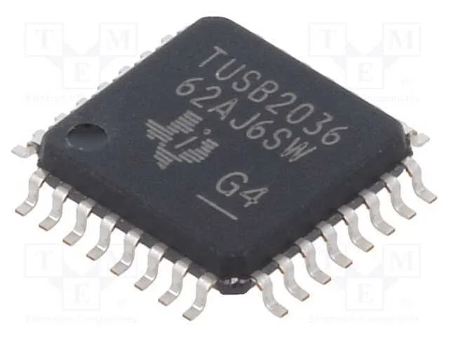 IC: interface, USB hub, 3&divide;3,6VDC, rolo,fita, LQFP.