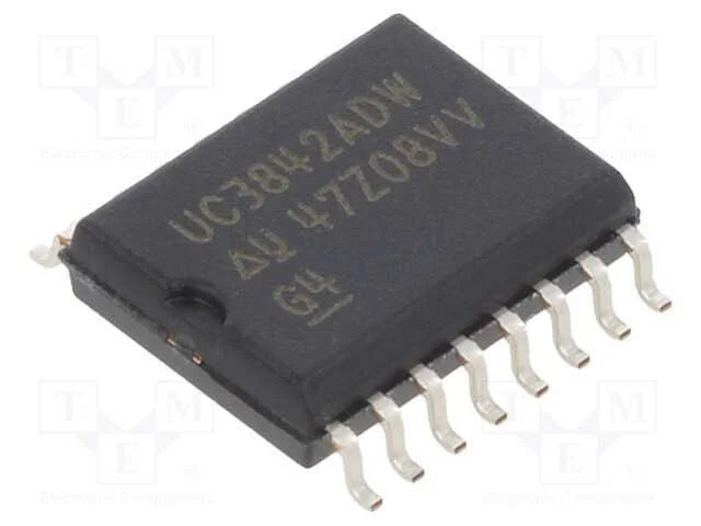 Ic: Pmic; Controlador Pwm; So16; 0÷70°c; Uten: 16÷30v; Tubo; Smps