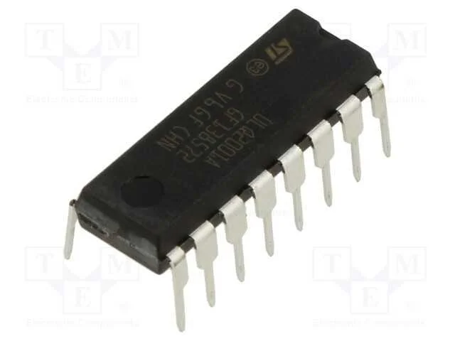 IC: driver, darlington,matriz do tir&iacute;stor, DIP16,.