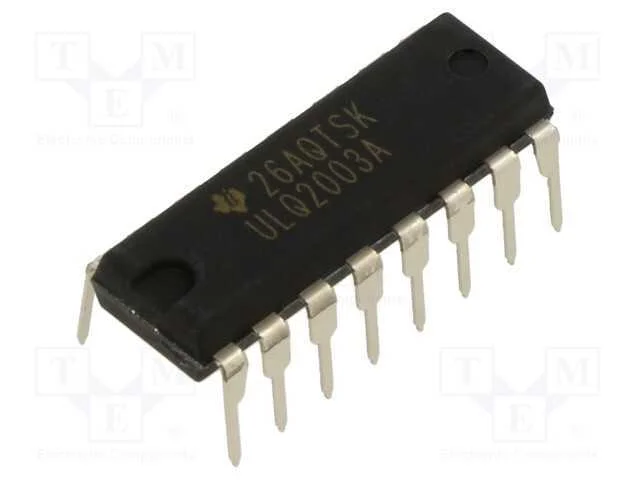 IC: driver, darlington,matriz do tir&iacute;stor, DIP16,.