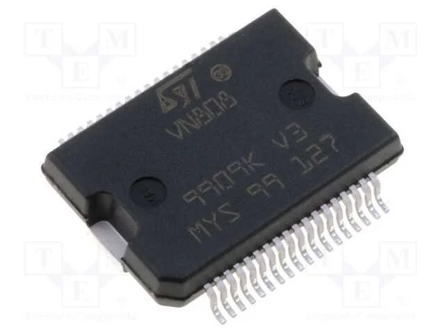 IC: power switch, high-side, 700mA, PowerSO36, 45.