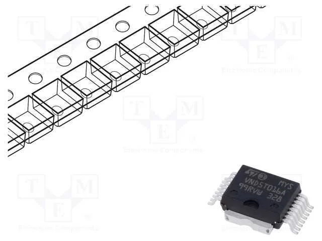 IC: power switch, high-side, 70A, PowerSO16, 8&divide;36.