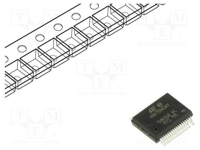 IC: driver, ponte H, controlador de motor com esc.